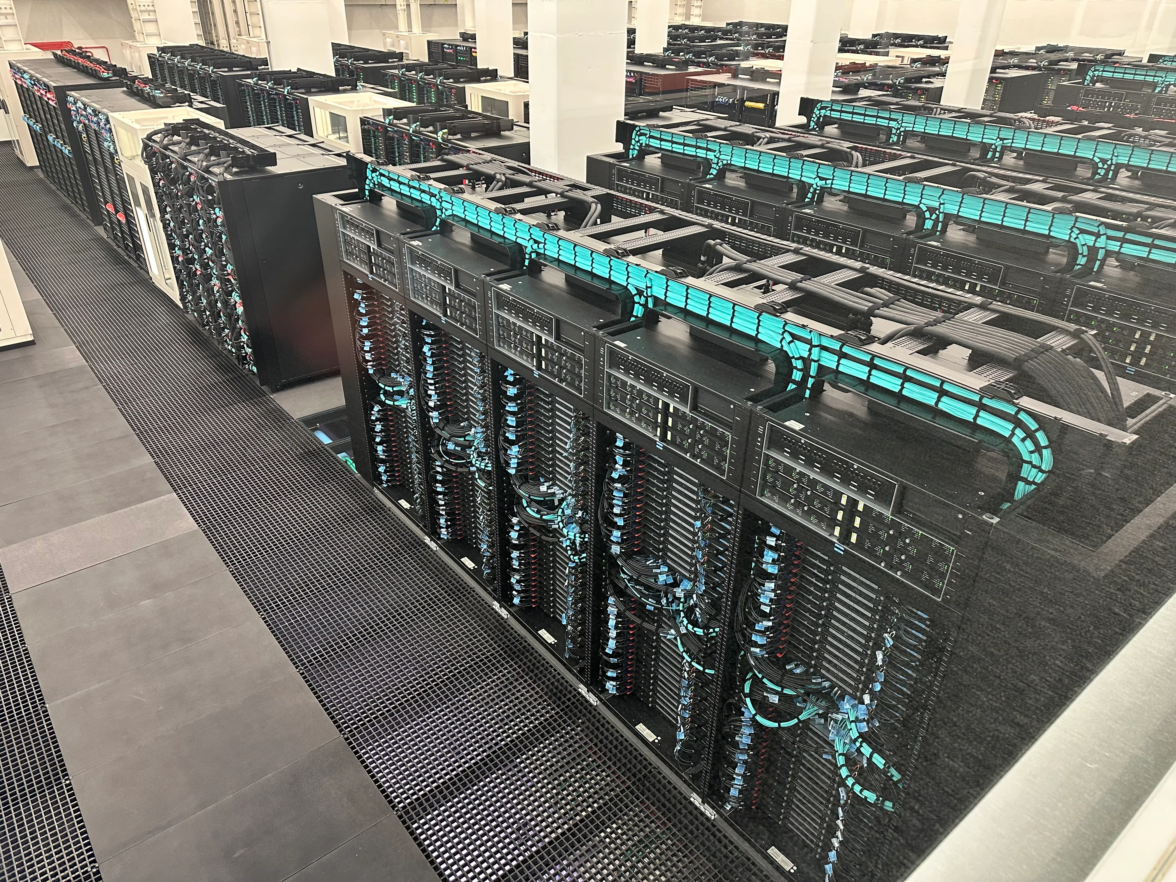 Supercomputador MareNostrum 5 en el Centro de Supercomputación de Barcelona.